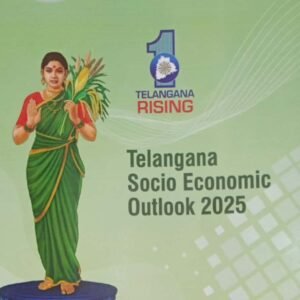 Telangana Socio Economic Outlook 2025 COLOUR PRINT Book Format[English Medium]PHOTOCOPY