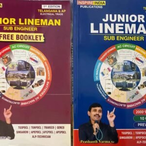 Inspire India Junior Lineman Sub Engineer Guide For Telangana & AP By Prashant Verma Sir[English Medium]