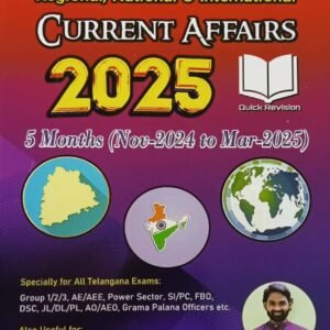 Mende Suresh Current Affairs 5 Months November 2024 to March 2025 (Regional, National and International)[English Medium]2025Ed