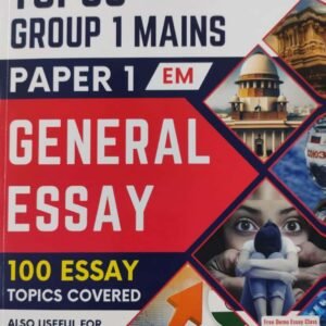 Vishnu IAS TGPSC Group 1 Mains Paper 1 General Essay(100 Essays Topics Covered)[English Medium]Sept 2024 Ed