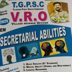 Vijeta TGPSC 2025 VRO- Village Revenue Officer Secretarial Abilities[English Medium]2025Ed