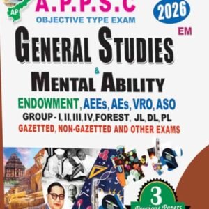 Vijetha APPSC General Studies & Mental Ability 2026[English Medium]