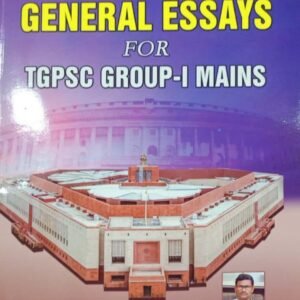 RRR General Essays For TGPSC Group 1 Mains By M Harinath Reddy Sir(Also Useful for APPSC Group 1& UPSC)[English Medium]July 2024Ed