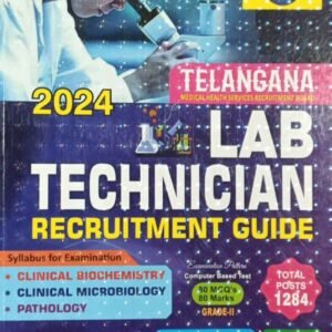 Telangana Lab Technician Recruitment Guide 2024 By Vijayam[English Medium]Sept 2024Ed