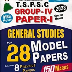 TSPSC Group IV Paper I General Studies Top 28 Model Papers [ ENGLISH MEDIUM ] DEC 2022ED VIJETHA