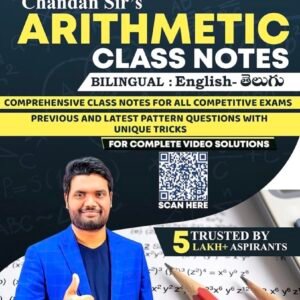 Chandan Logics Arithmetic Class Notes Bilingual English & Telugu Medium By Chandan Sir