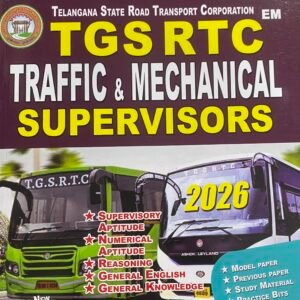 Vijeta Telangana TGSRTC Traffic & Mechanical Supervisors[English Medium]