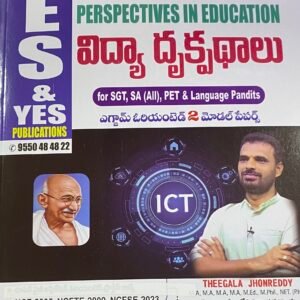 Yes and Yes TG DSC Perspective In Education By Theegala Johnreddy For SGT, SA (All), PET & Language Pandits 2025[Telugu Medium]