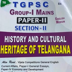 TGPSC Group 1 Mains Paper-2 Section-2 Telangana History & Culture[English Medium]Sept 2024Ed Vijetha