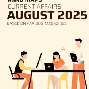 Mind Map Current Affairs August 2025 Monthly Issue PDF File[English Medium]