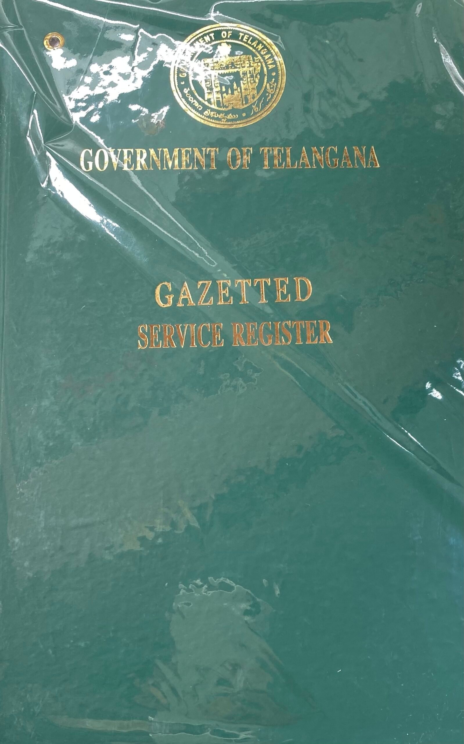 Government of Telangana Gazetted Service Register