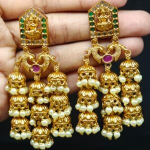 Heavy design earrings