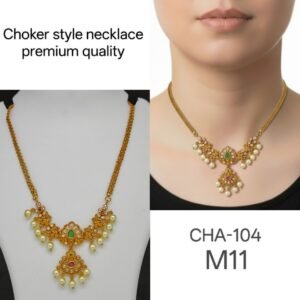 Choker style necklace