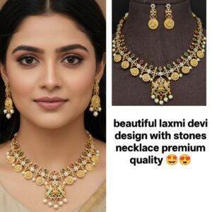 Beautiful Neckset laxmi devi locket