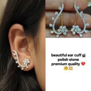 beautiful stone earcuff