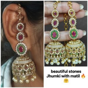 Jhumkii attach matil