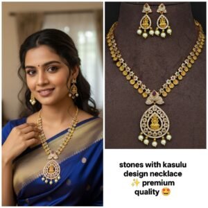 Stones kasulu design necklace