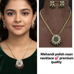 Mehandi naan necklace