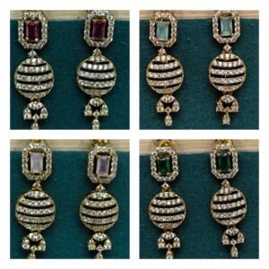 Mehandi polish earings