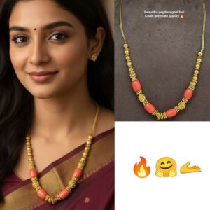 Pagdam gold ball Chain