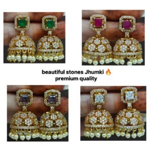 Stone jhumki
