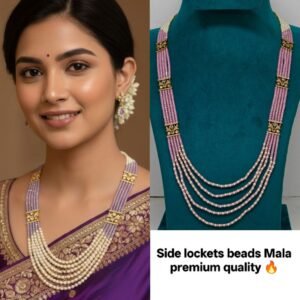 Side lockets beads Mala