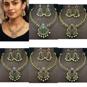 Mehandi polish Necklace