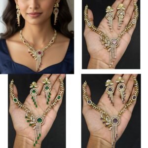 Mehandi polish necklace
