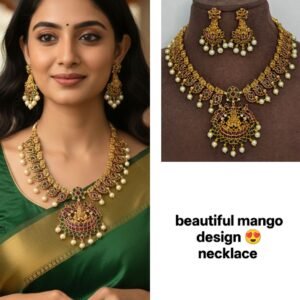 Mango design necklace