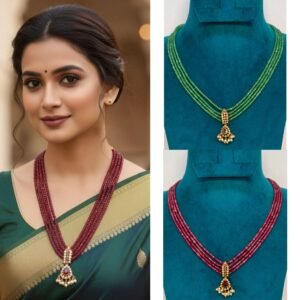 Beautiful design crystal Beads Necklace