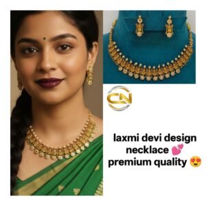 laxmi devi design necklace