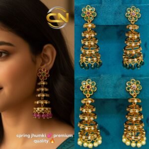 Spring jhumki