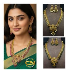 Gold design necklace