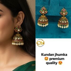 kundan jhumka