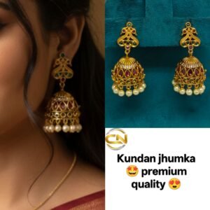 kundan jhumka