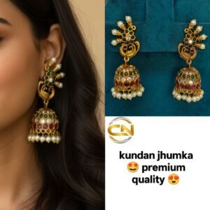 kundan jhumka
