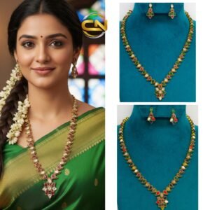 Mango design Long necklace