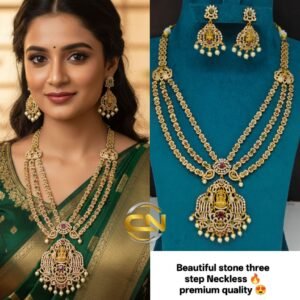 beautiful three step Neckless