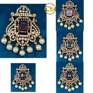 mehandi polish stone locket