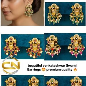 venkateshwar Swami Earrings