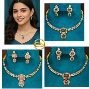 stone kanti model necklace