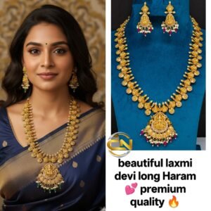 laxmi devi gold polish haram