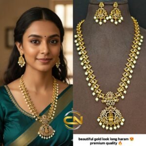 gold polish long Haram