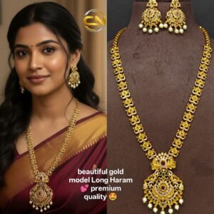 Gold look long haram