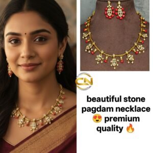 Stone with pagdam necklace