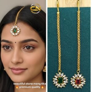 beautiful stone mang tika