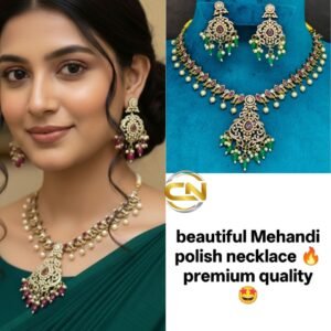 Mehandi polish Necklace