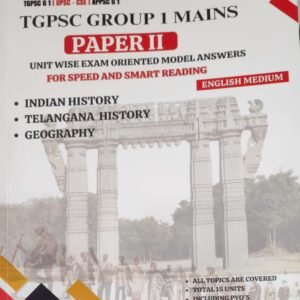 Vishnu IAS TGPSC Group 1 Mains Paper 2[English Medium]