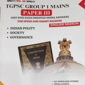 Vishnu IAS TGPSC Group 1 Mains Paper 3[English Medium]