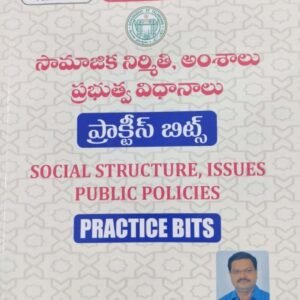 Vinmayi TGPSC Social Structure Issues Public Policies Indian Society Practice Bits By Nuthankanti Venkat[Telugu Medium]Nov 2024Ed